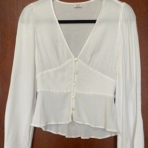 Wilfred White Prairie Blouse